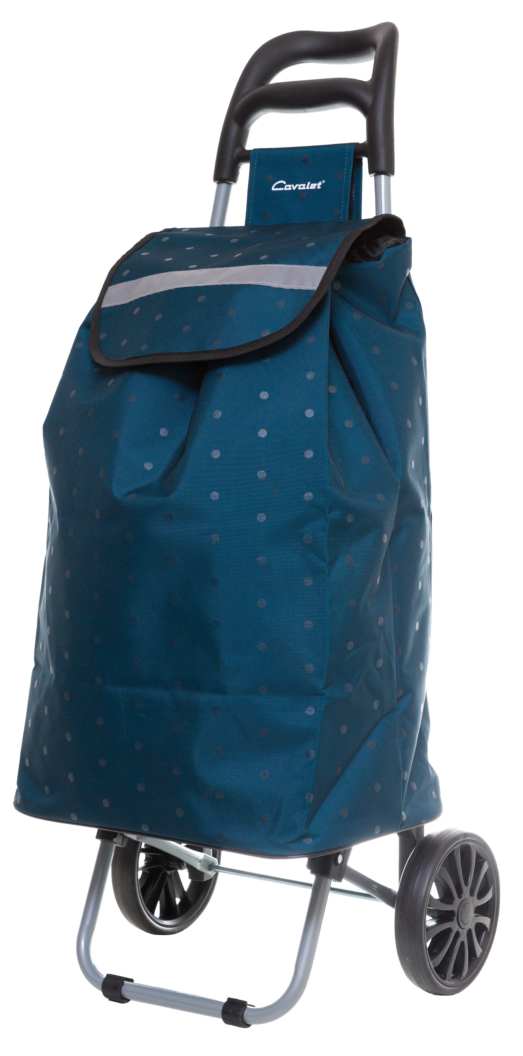 Cavalet Dramaten Ergo – Hopfällbar shoppingvagn med ergonomiskt handtag & tystgående hjul